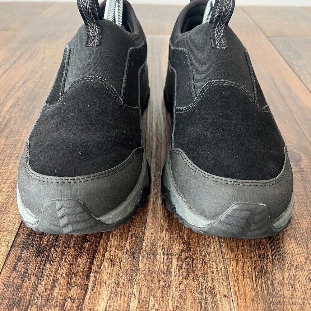 Merrell Icepack Polar Moc Slip On Shoe Waterproof Suede J95057 Size 8.5 Black - Picture 4 of 16